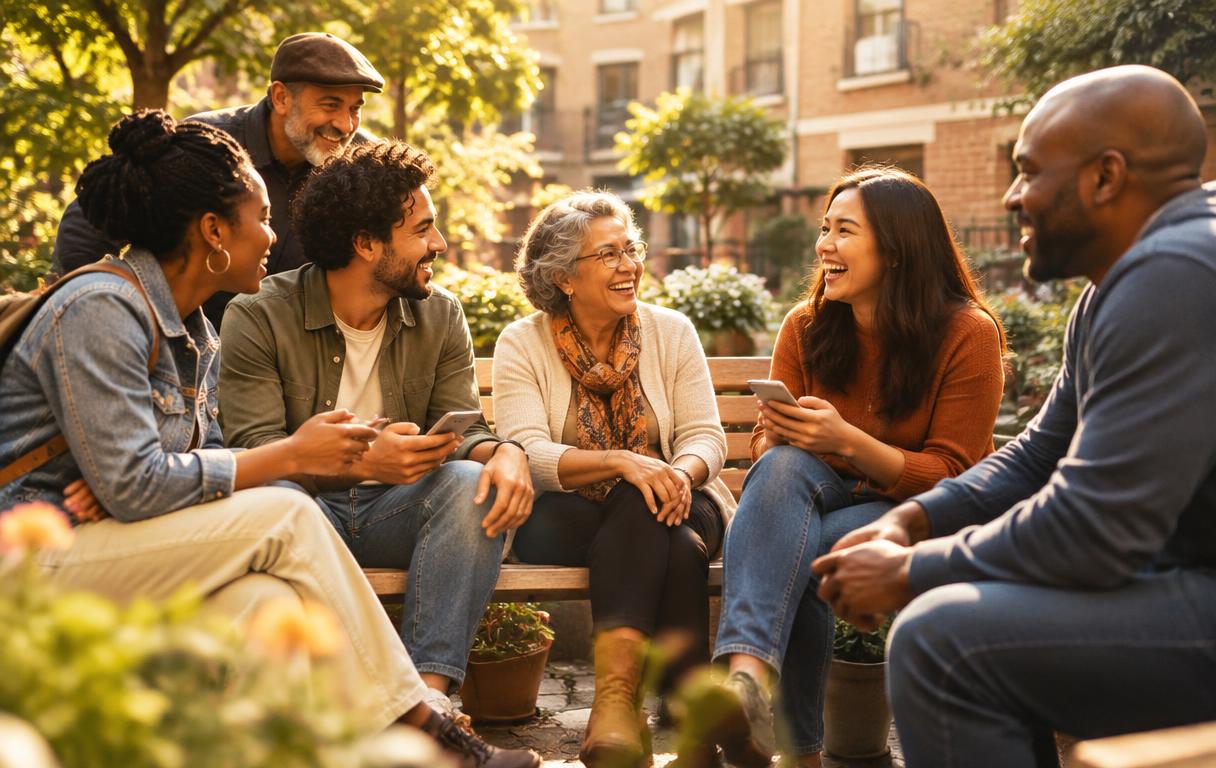 Chat communautaire — monde d'entraide entre voisins VoisinSOS